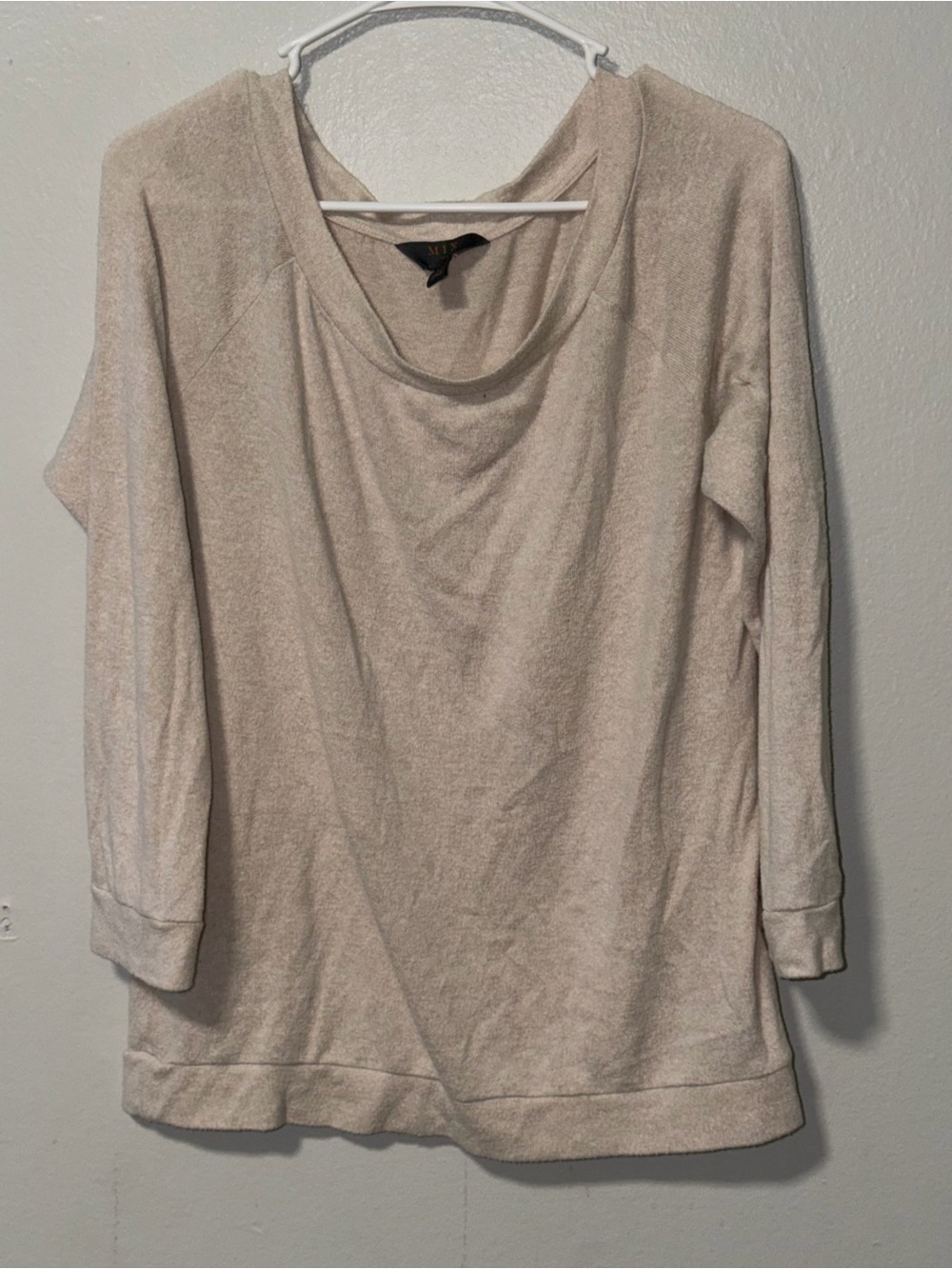 Mix No. 6 Cream Lightweight Swim Coverup